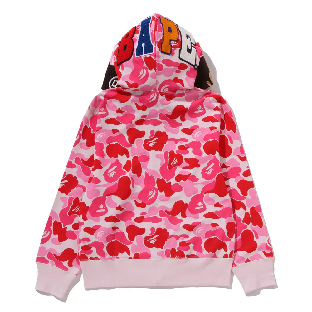베이프 우먼즈 후드집업 ABC CAMO 2ND APE FULL ZIP HOODIE 1L80-215-006 - 상세 이미지 5