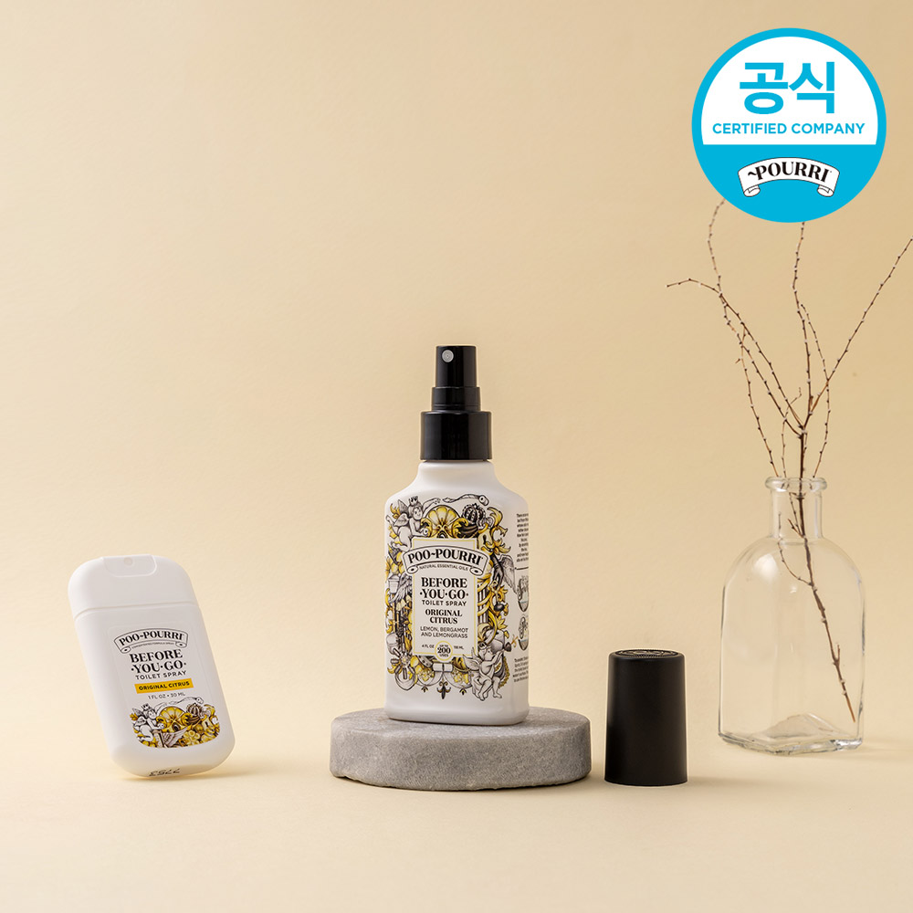 푸푸리 토일렛 퍼퓸 118ml + 30ml, 2입 세트 - 상세 이미지 3