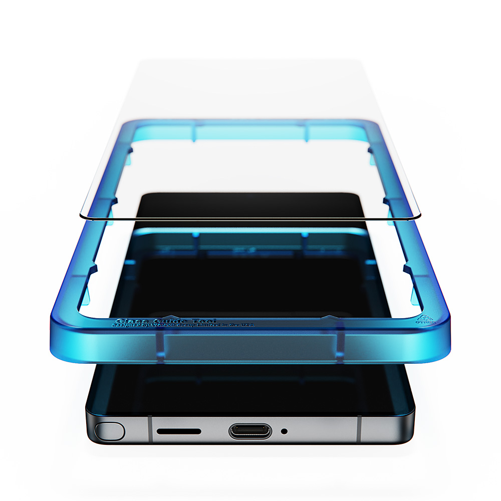 빅쏘 2.5CX 지문인식 강화유리 액정보호필름 갤럭시S25 울트라, 2매입