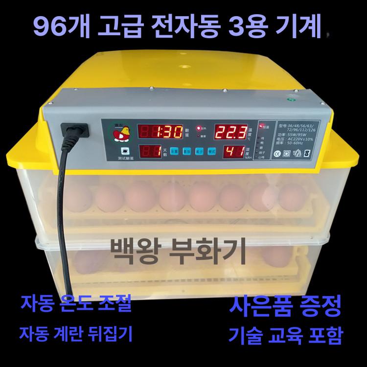 달걀 부화기 메추리 병아리 인큐베이터 자동 36알 - 상세 이미지 4