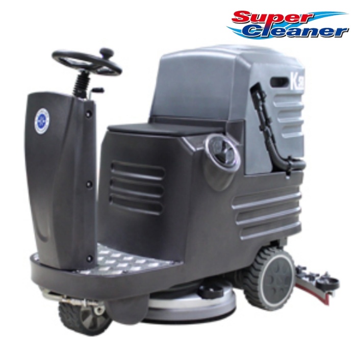 카트형 바닥청소기 스크러버 주차장 공장 세제세척 탑승식청소기
