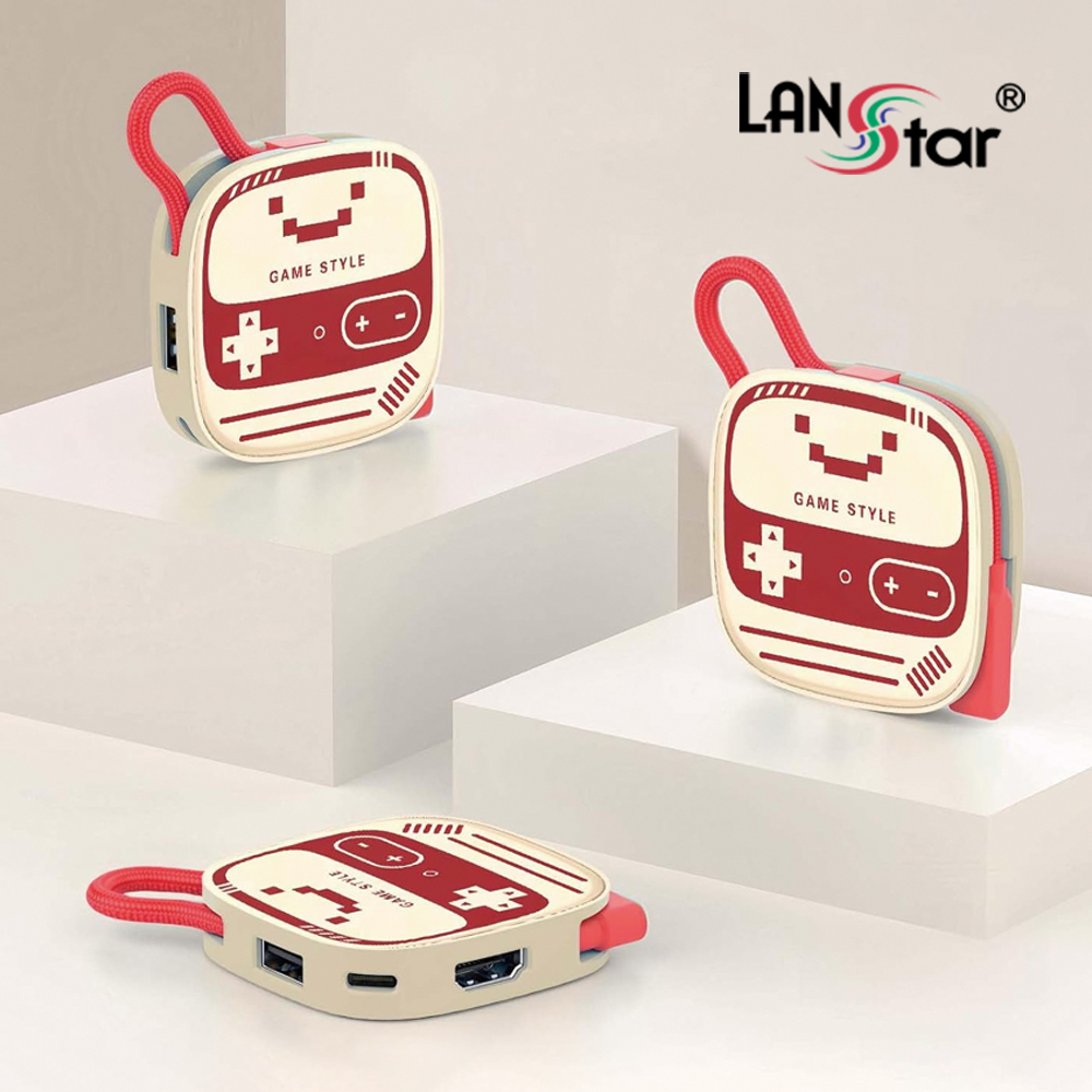 랜스타 닌텐도 스위치2 조이콘2 휴대용 외장 독 (LS-NT2-HUB) - 상세 이미지 3