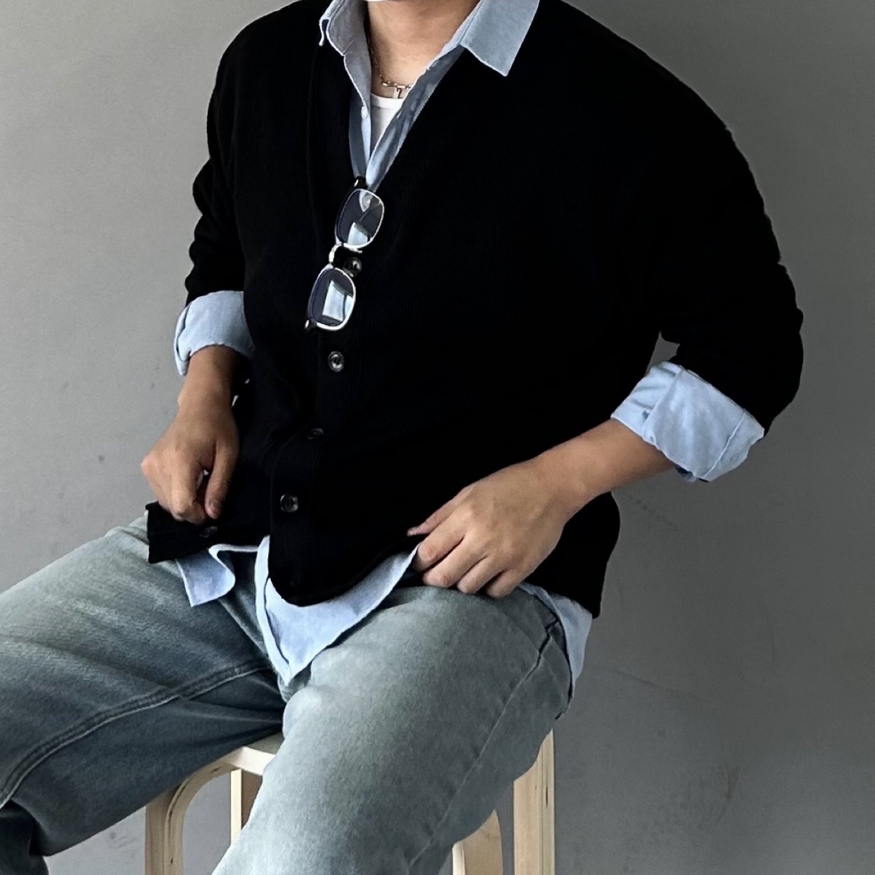 옥스포드셔츠 긴팔와이셔츠 - 상세 이미지 5