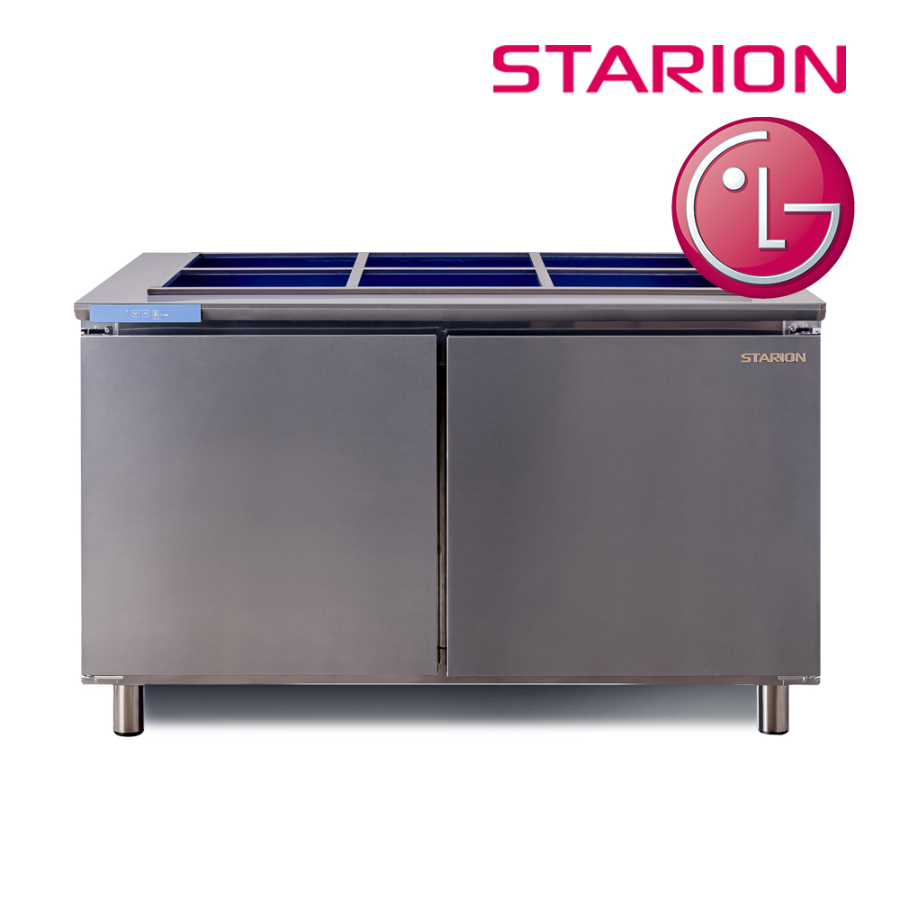 LG 스타리온 업소용 식당 간냉식 김밥 토핑 냉장고 900 B09ESI