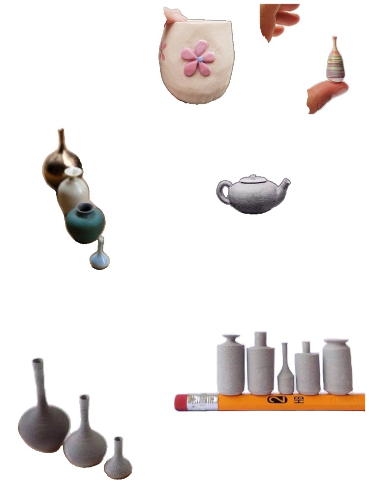 도자기 회전판 다듬기 도예기 턴테이블 도예 받침 공방 그릇 돌림판 손물레 미니 육각형(표준) 1세트 - 상세 이미지 5