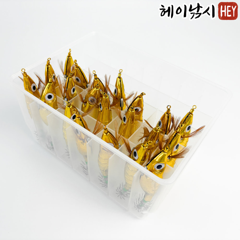 에기트레이 박스 에기꽂이 보관함 루어케이스 투명 35구 - 상품 이미지