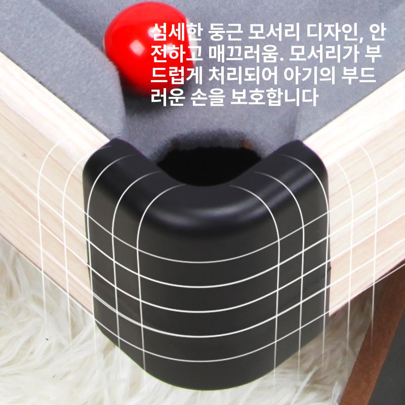 가정용 미니 당구대 접이식 실내 다기능 미니 포켓볼 게임 탁구대 138cm 3.8cm 1.6x2.5m - 상세 이미지 5