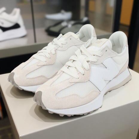 뉴발란스 327 스니커즈 여성 운동화 베이지 U327LNAD