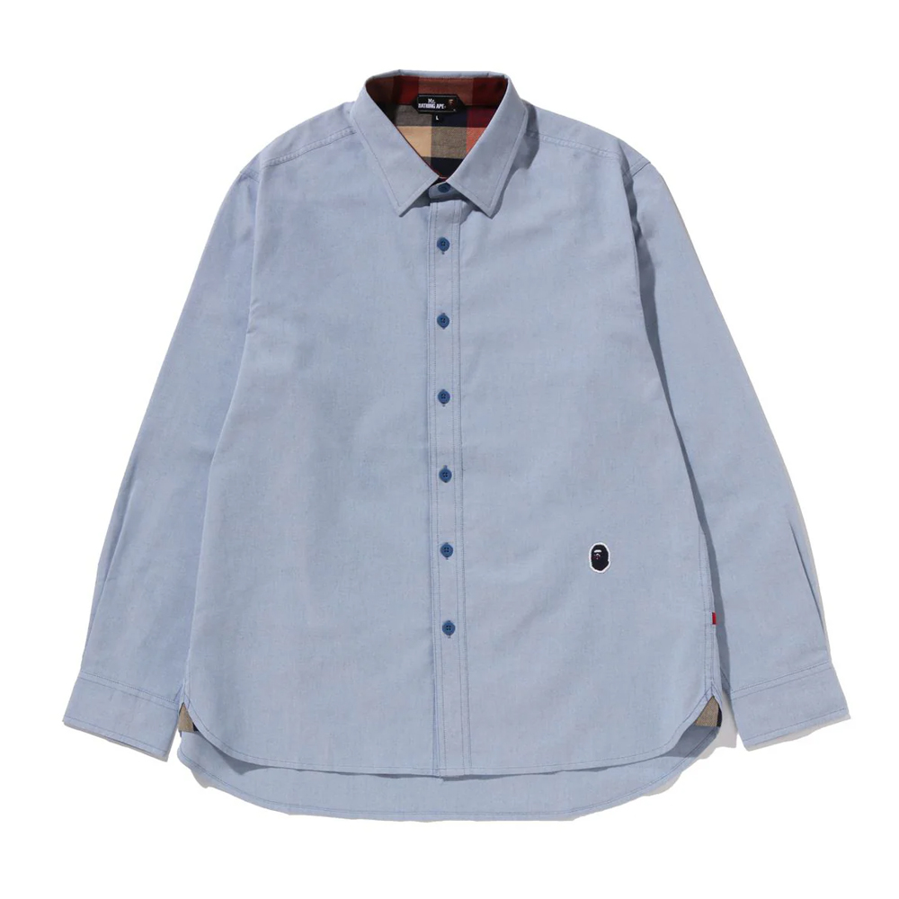 베이프 셔츠 OXFORD SHIRT 7L70-131-302 - 메인 이미지