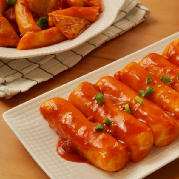 떡볶이 밀키트 쌀떡 600g 순한 중간 매운 카레 짜장 5종 - 상세 이미지 2
