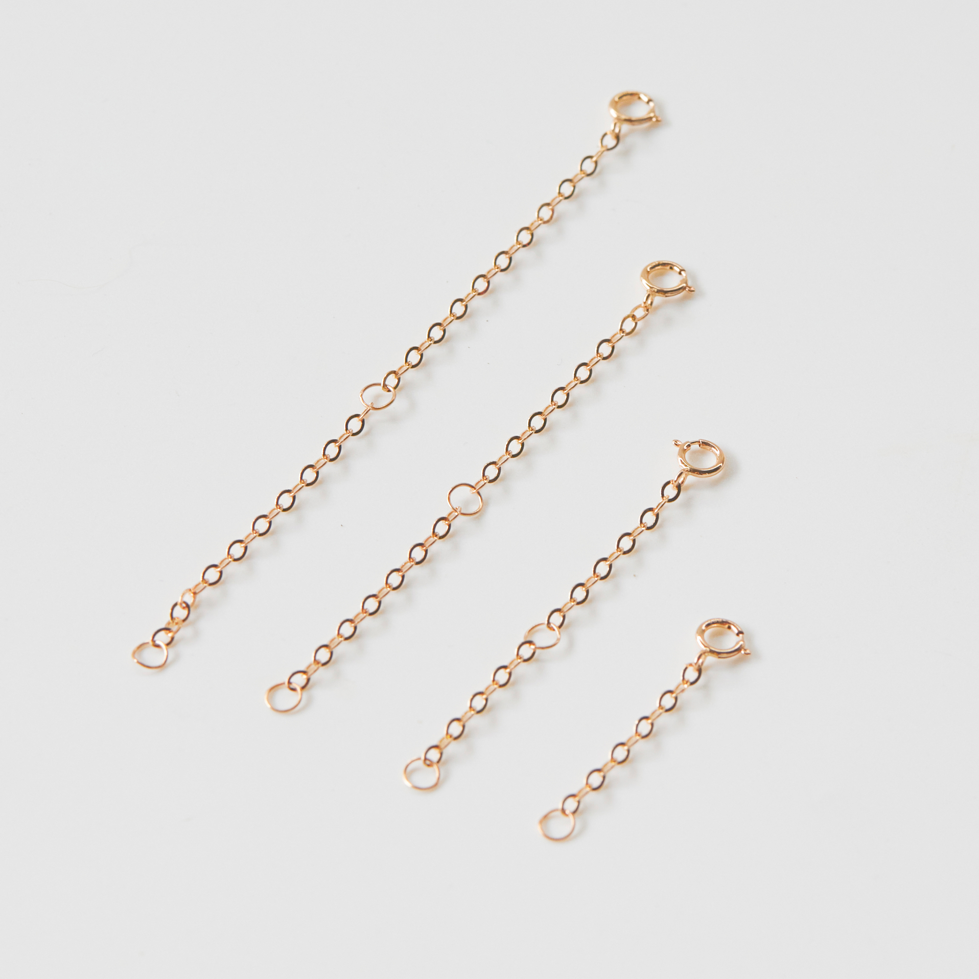 18k 연장체인 보조체인 목걸이 팔찌 길이연장 연장줄 여유줄 3CM 5CM 7CM 9CM