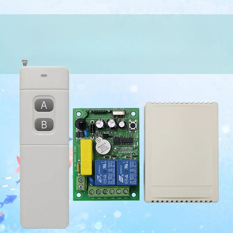 원격스위치 장거리 정역 제어 무선 리모컨 모터 220V 복숭아나무 2버튼 리모컨 포함 - 상품 이미지