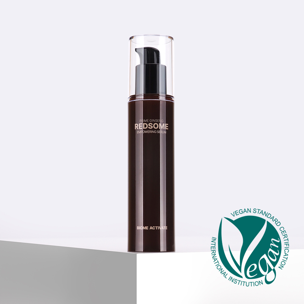 [바액] 레드좀 프라임 진생 임파워링 세럼 [50ml] 고농축발효세럼 피부치밀도 피부결 주름개선 50억개 인삼레드좀 함유