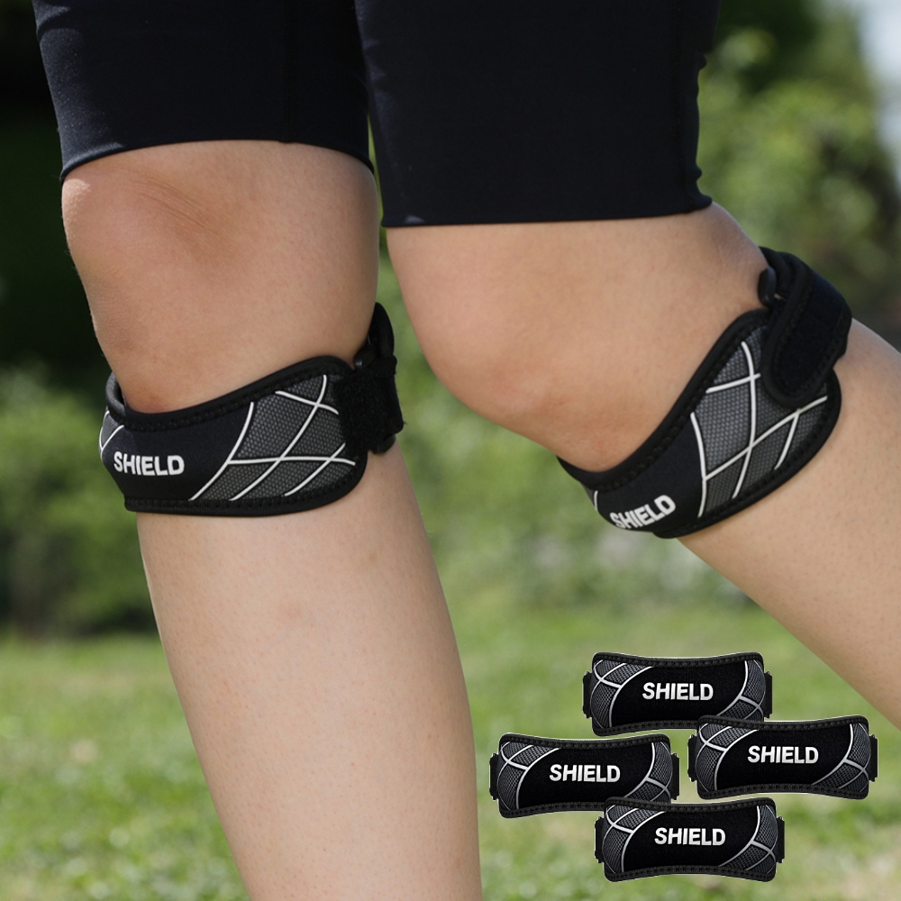 무릎짱짱 무릎보호대 2+2 슬개건 테이핑 압박 밴드 등산 런닝 러닝보호대