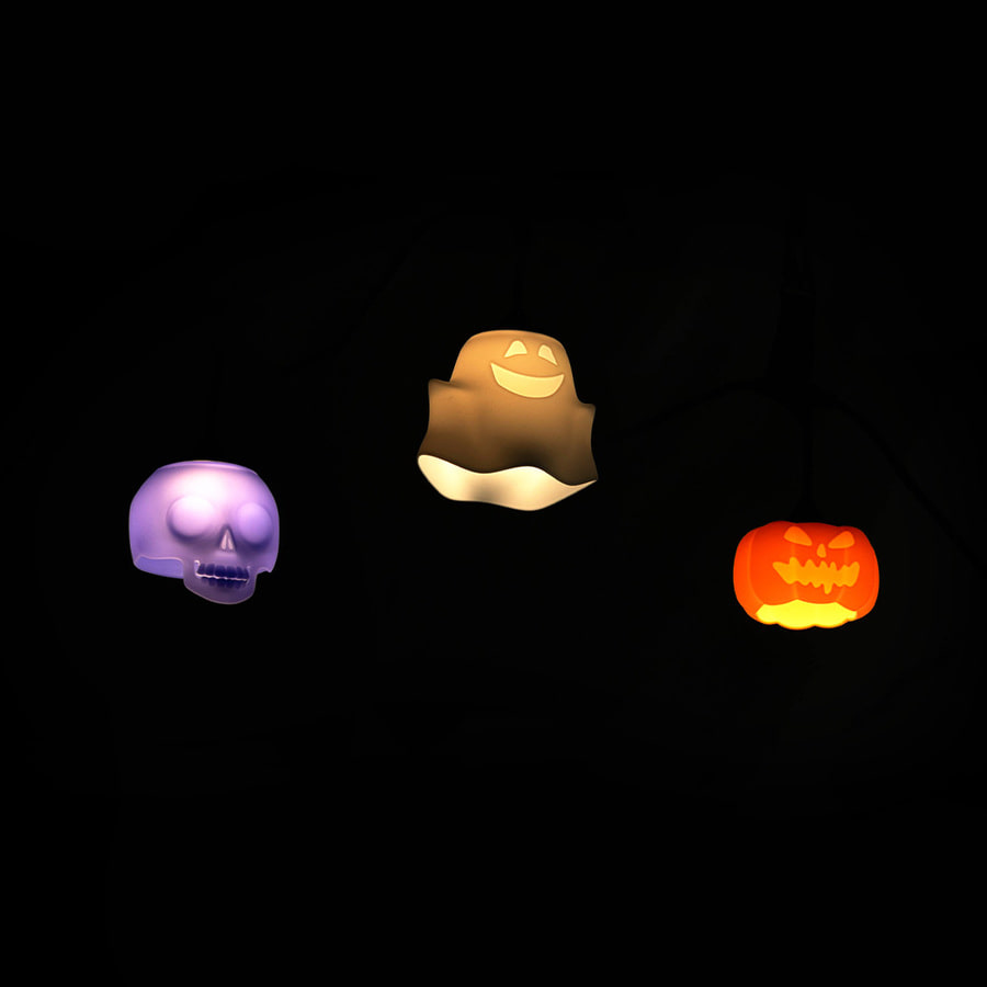 크레모아 스푸키팝 할로윈 쉐이드 이너프 UF5 칸델라 캠핑 파티 스트링 라이트 조명 커버