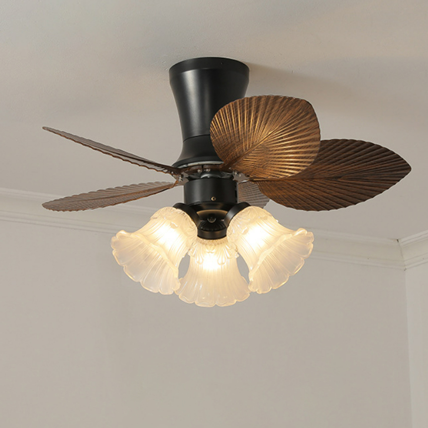 팜 글로우 안방 조명 거실 미니 실링팬 Palm Glow Ceiling Fan A 이미지 6