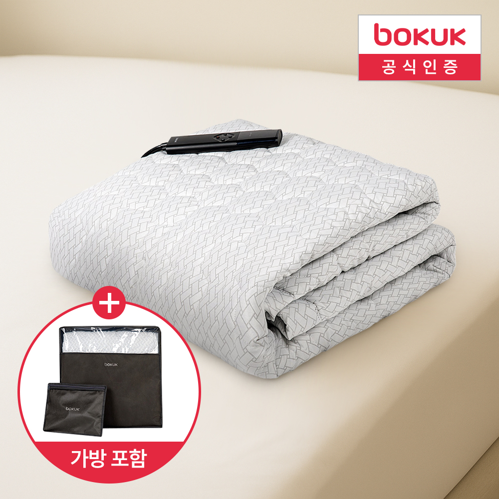 보국 전기요 전자파없는 전기장판 캠핑 탄소 카본 전기요 카모플라쥬 싱글 BKB-DC221S - 상품 이미지