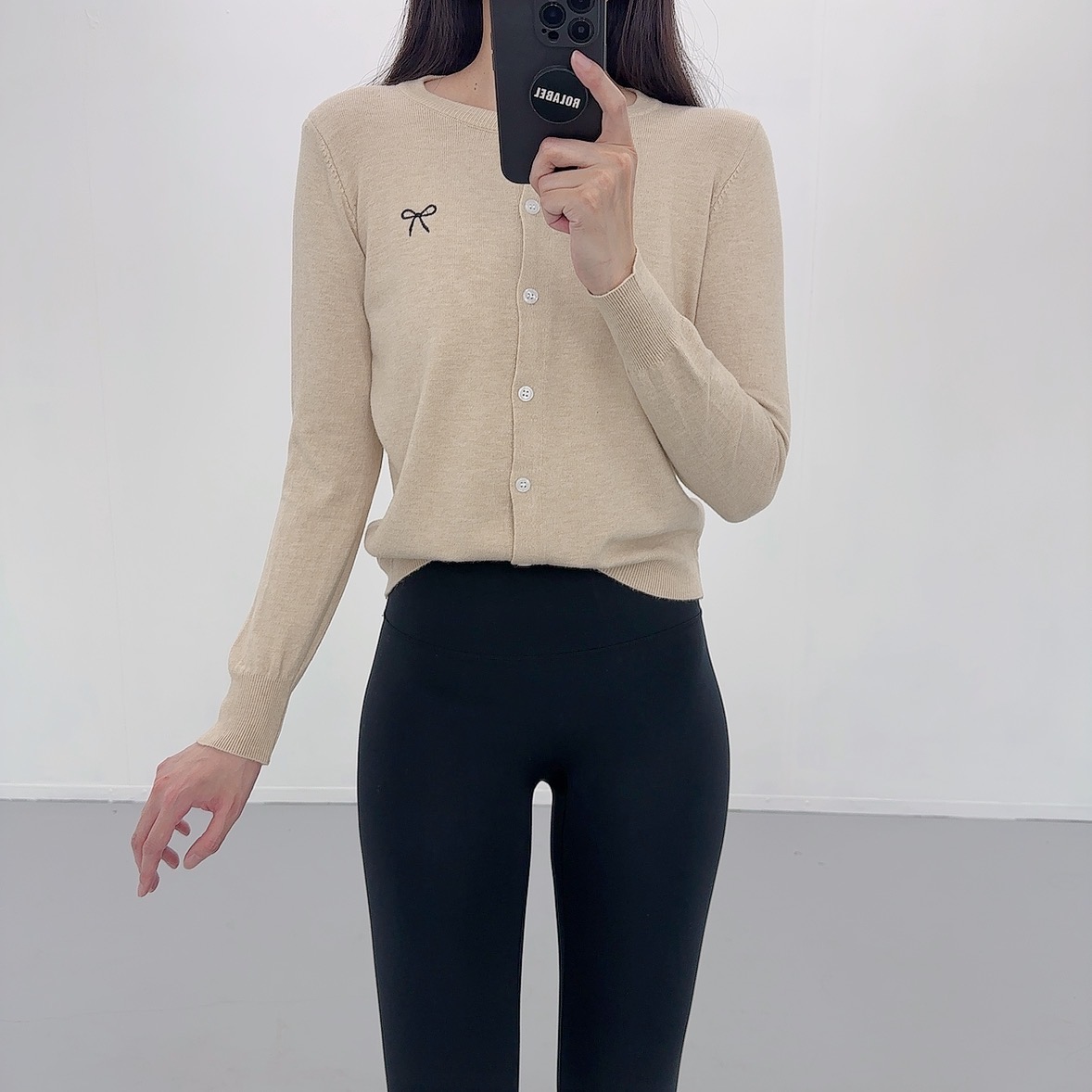 필라테스복 요가복 필라테스상의 필라테스옷 요가가디건 - 상세 이미지 4