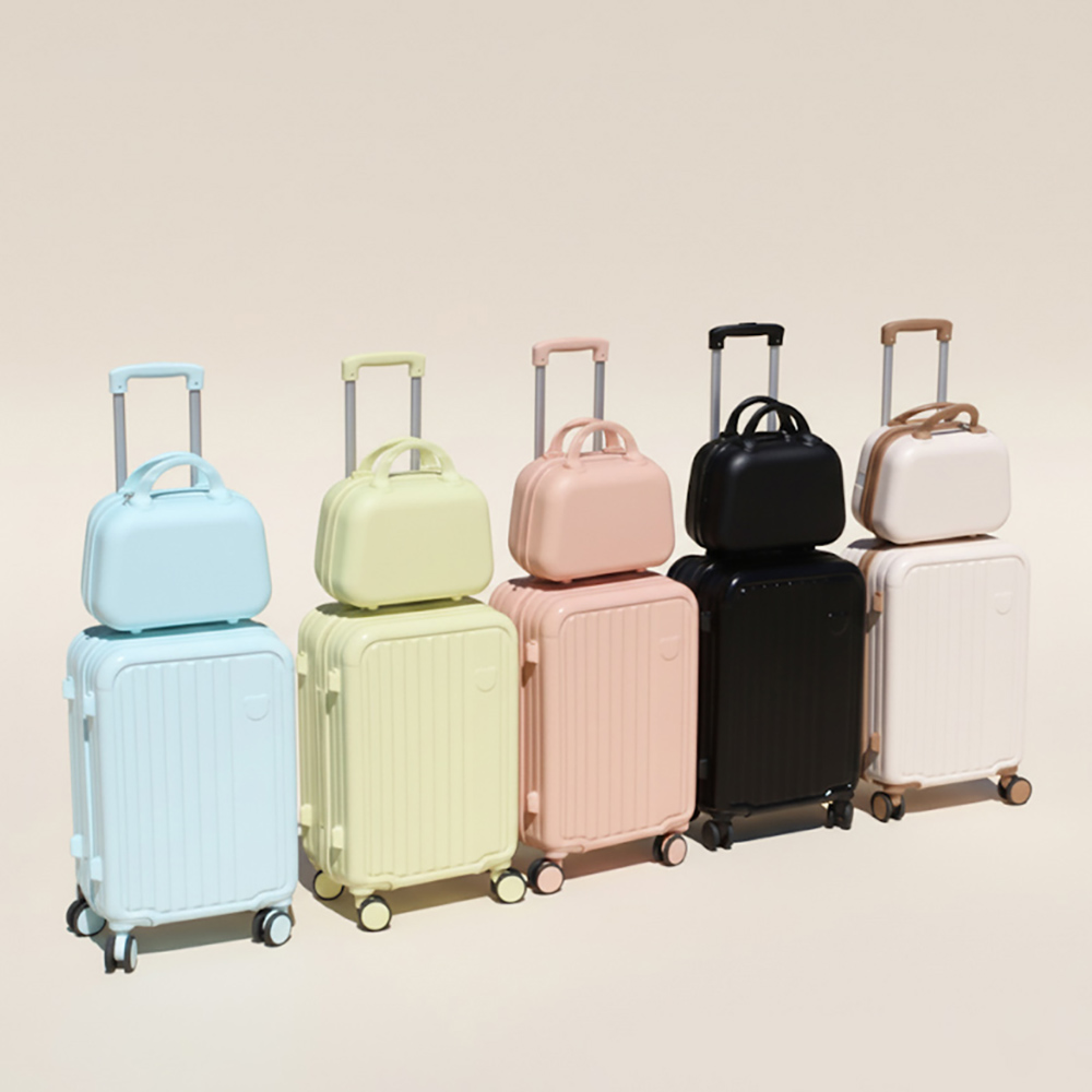 기내용 캐리어 레디백 세트 55cm 20 인치, 베이지