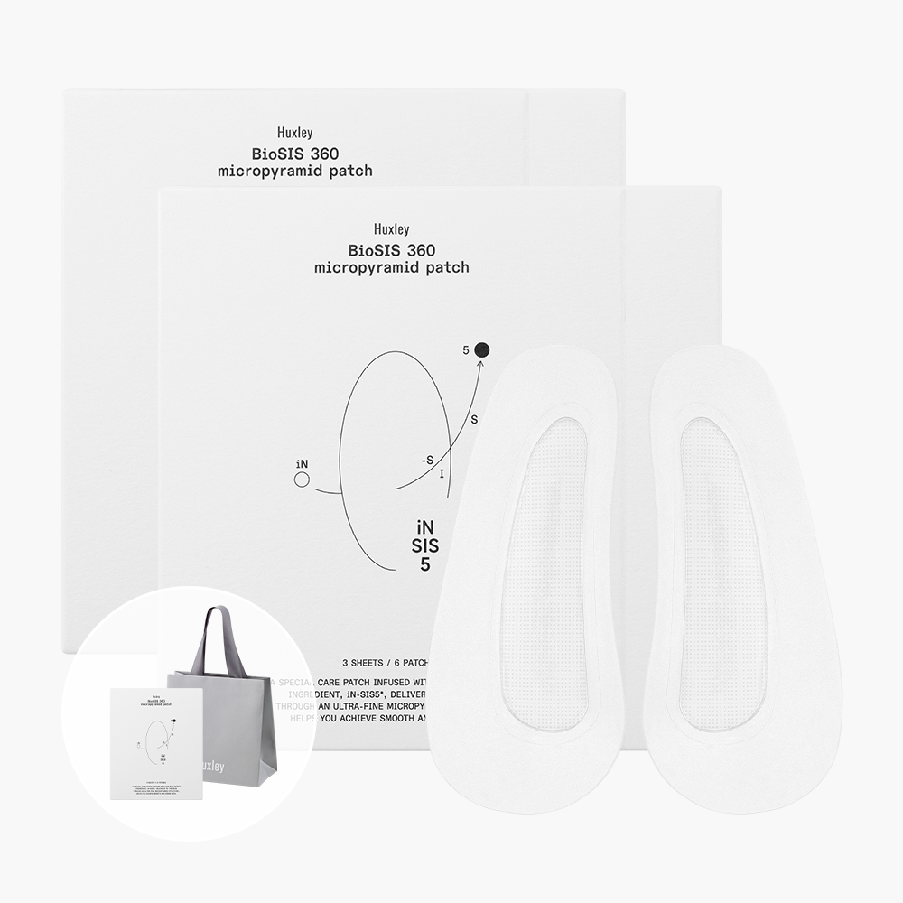 헉슬리 바이오시스  마이크로피라미드 패치 3매, 4개