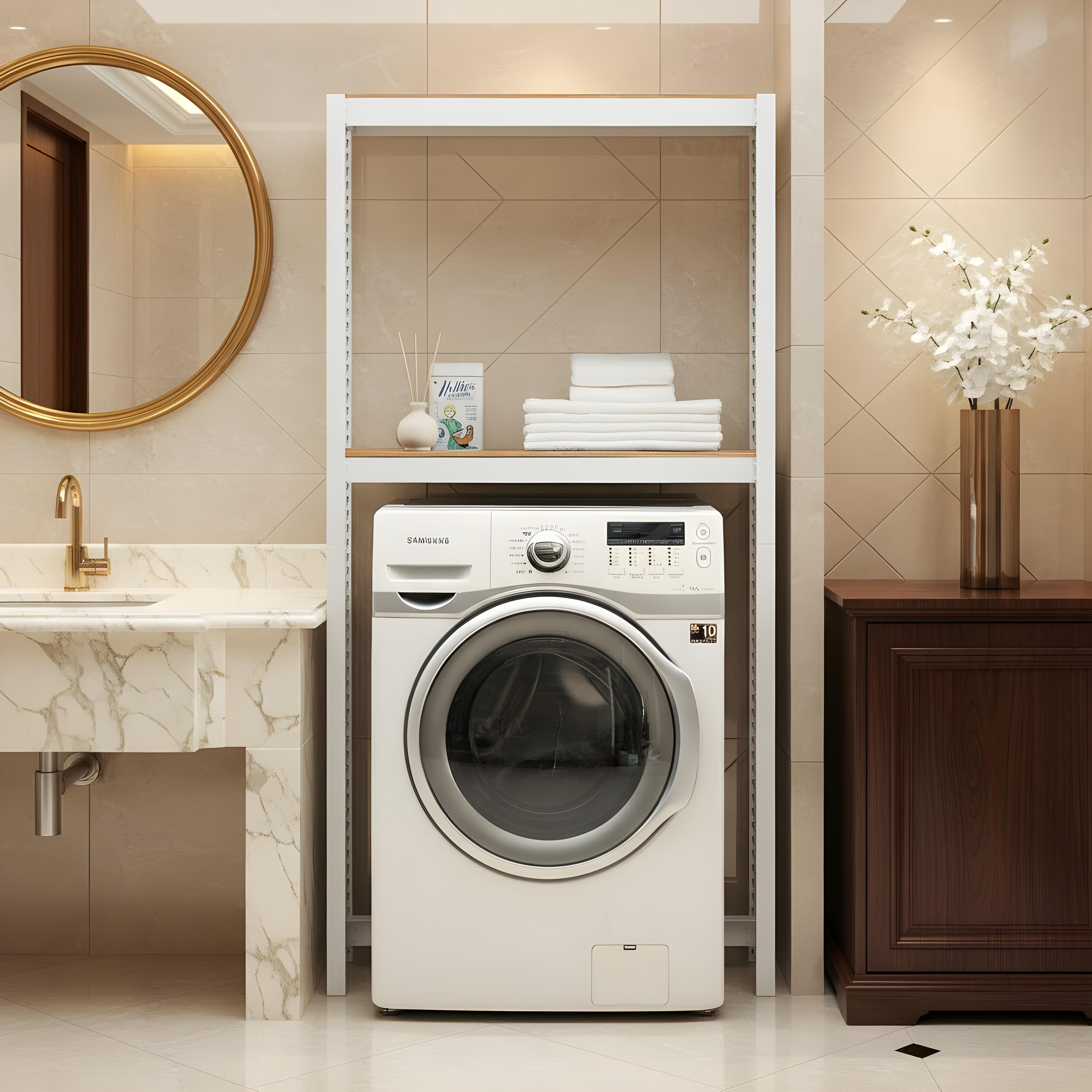 선반 수납선반 철제 무볼트 다용도 랙 미니 홈던트 300300600 2단(안전바1세트)