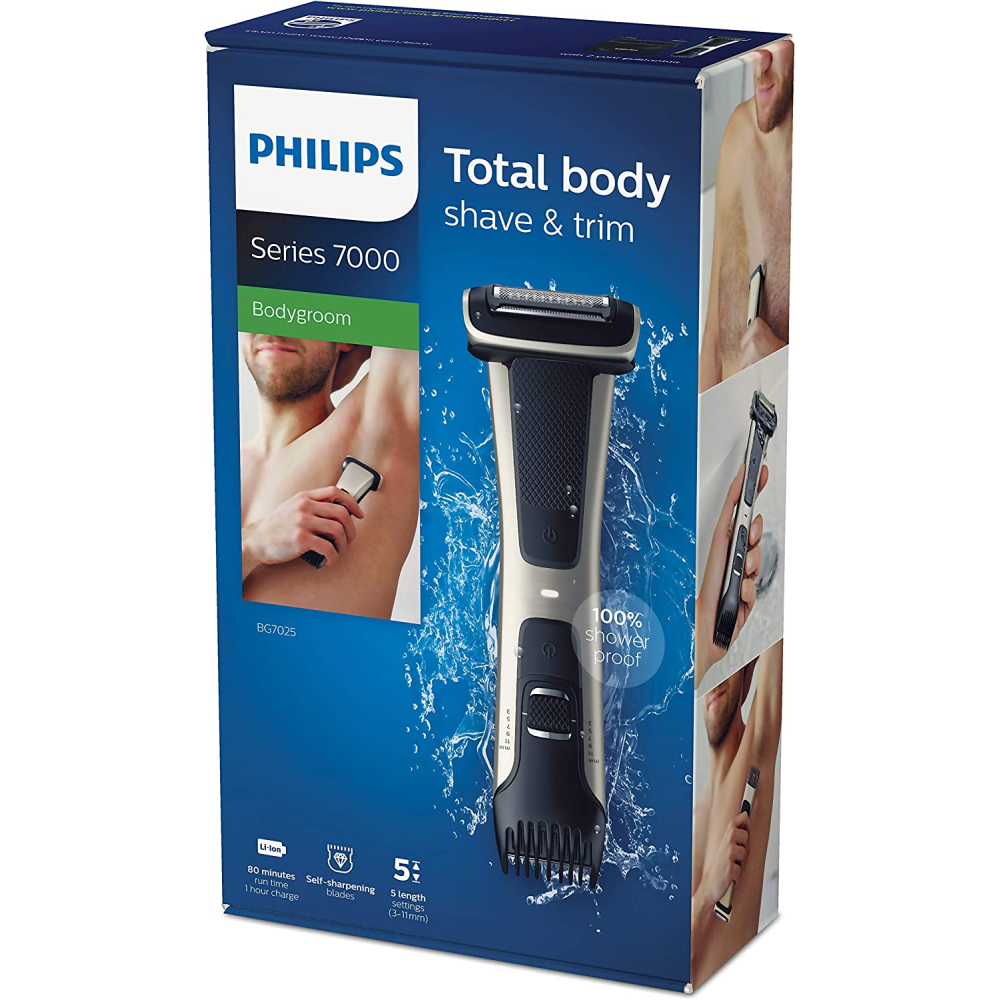 필립스 바디트리머 쉐이버 면도기 BG7025/15 Bodygroom Series 7000 - 상세 이미지 3