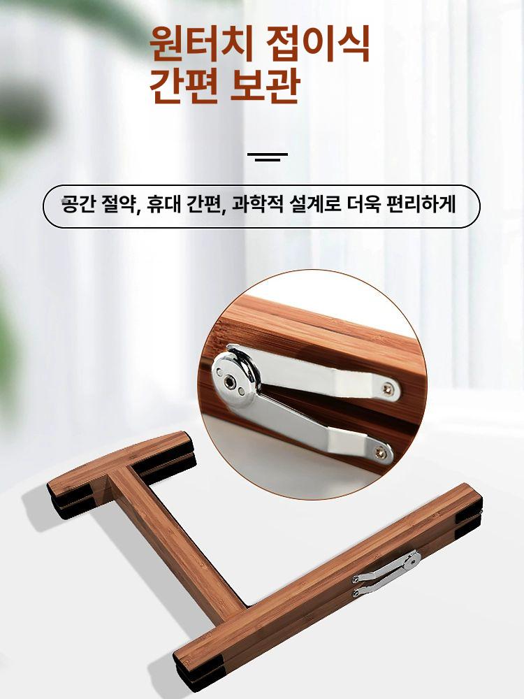 원목 기타 거치대 일렉 통기타 받침대 소형 바이올린 우쿨렐레 클래식 브라운 - 상세 이미지 5