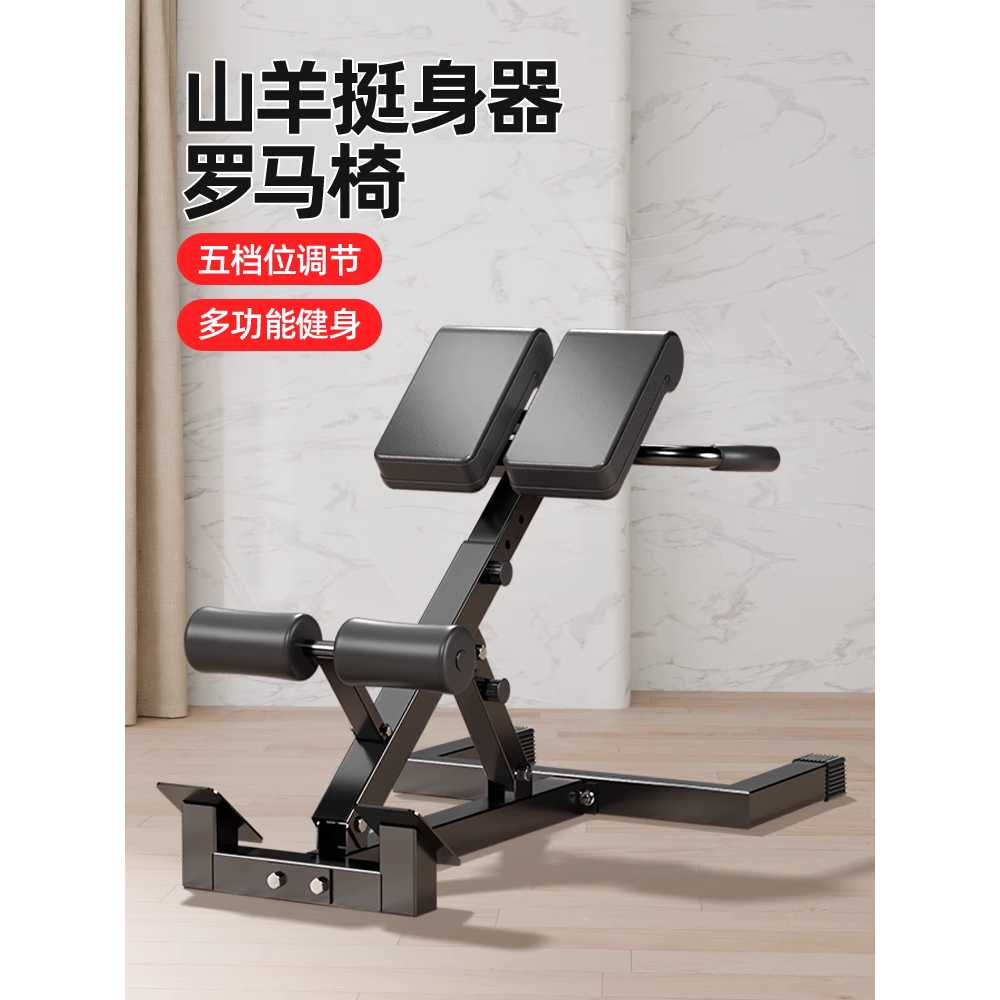 기립근 운동기구 접이식 허리 복근 피트니스 도구 기본 - 상세 이미지 2