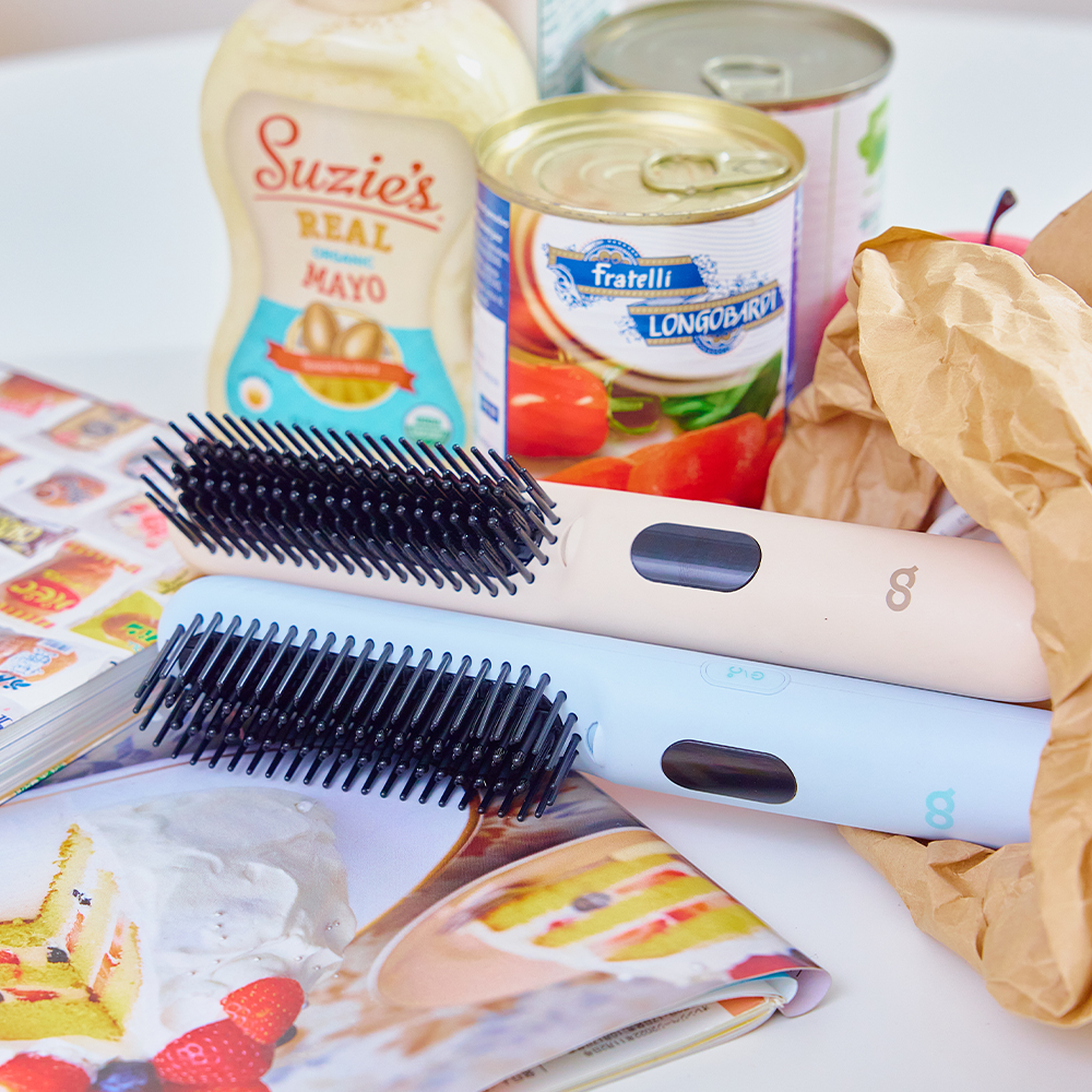 오아 베이직 빗고데기 뿌리 볼륨 고대기 매직기 헤어 브러쉬