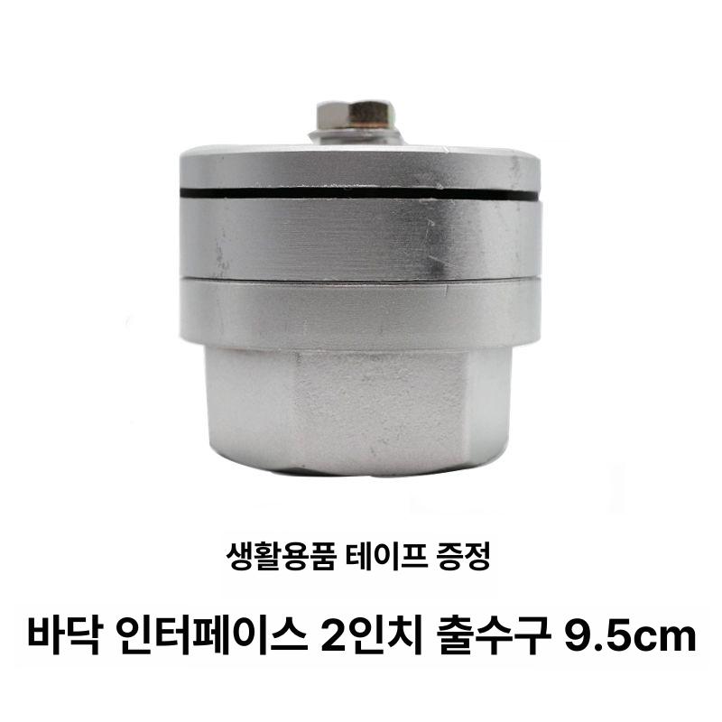 살수차 노즐 청소차 오리발 물대포 밸브 스프링쿨러 스프링클러 물청소 공사장 분사기 분사노즐 2인치 외나사 큰 오리입 - 상세 이미지 3