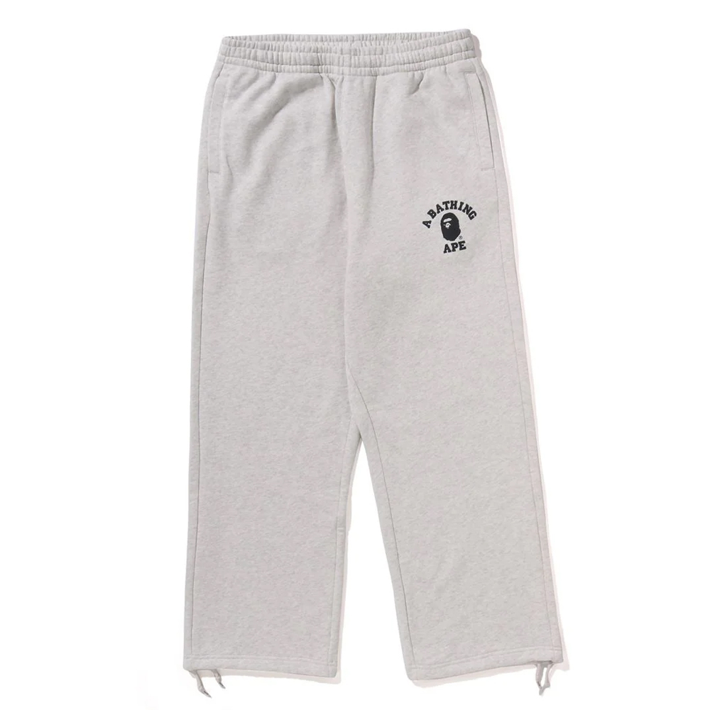 베이프 바지 COLLEGE OVERSIZED FIT WIDE LEG SWEAT PANTS 1L80-152-322 - 상세 이미지 2