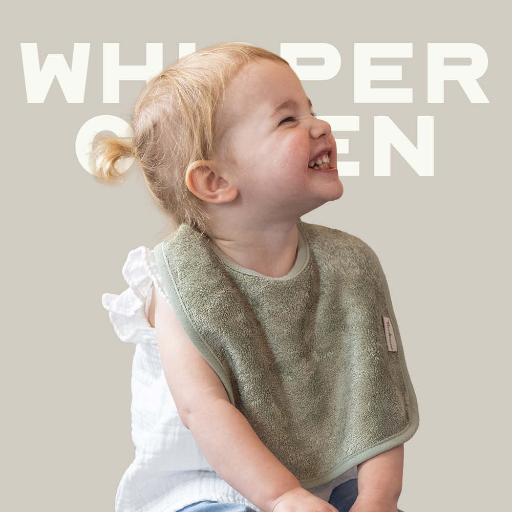 팀부 벨기에 명품 아기 턱받이 빕 미디엄 540.위스퍼그린