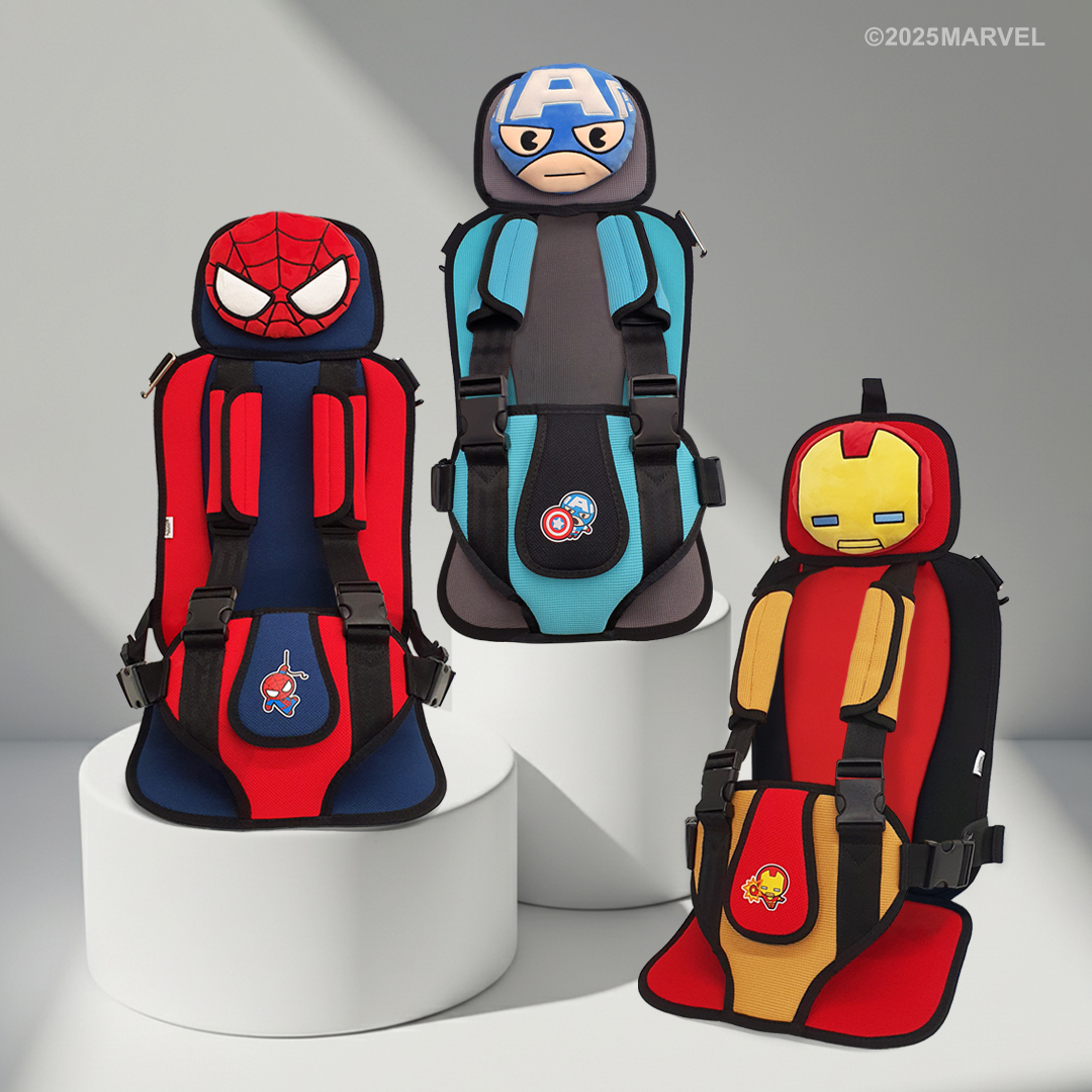 국내생산 짱구 휴대용 주니어 카시트 충돌테스트통과