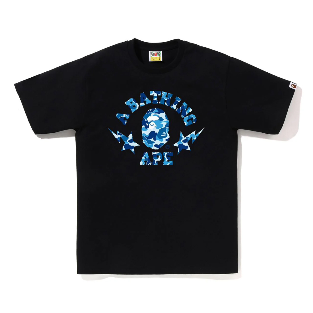 베이프 반팔티 ABC CAMO STA COLLEGE TEE 1L80-110-009 - 상품 이미지