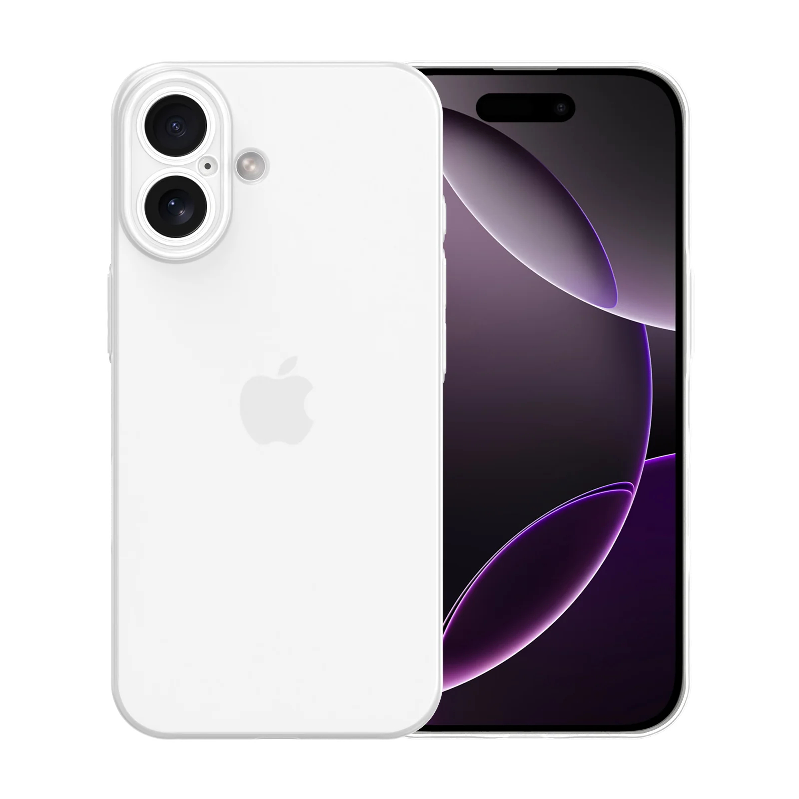 제로스킨 얇은 지문방지 케이스 스키니매트 화이트, 아이폰17 제품 이미지