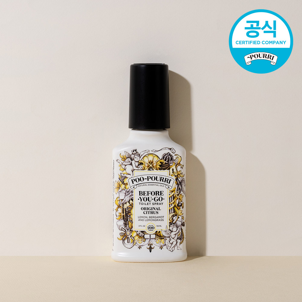 [푸푸리] 오리지널 시트러스 화장실 향수 118ml 200회분