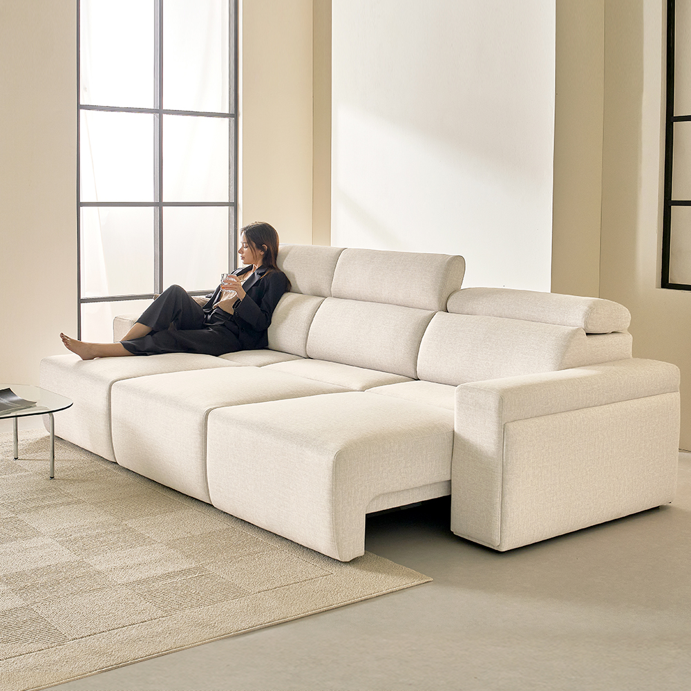 에픽 모션 슬라이딩 소파 전동 무빙 리클라이너 3인용 4인용 소파