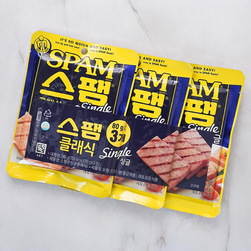 메가마트 CJ 스팸 싱글 클래식 80gx3 - 상세 이미지 2