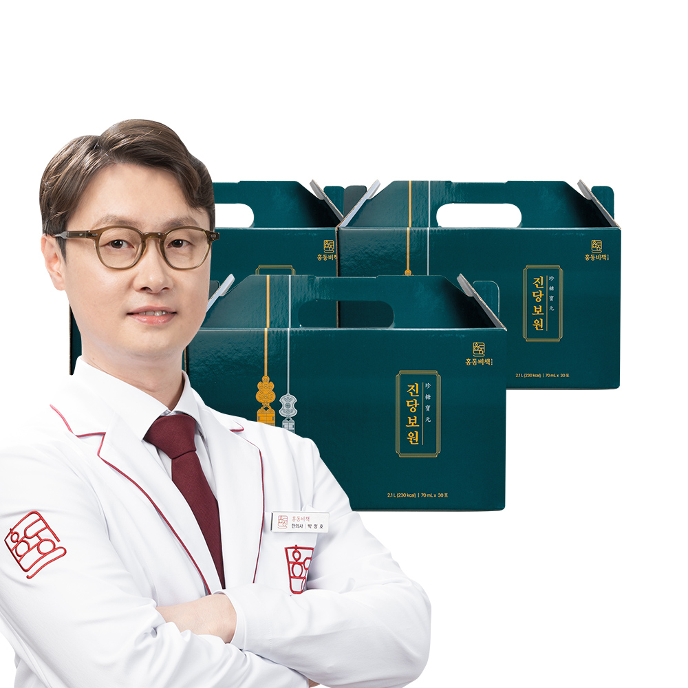 홍동비책 박정호 진당보원 돼지감자 여주 바나바잎 70ml 30포, 3개 - 메인 이미지
