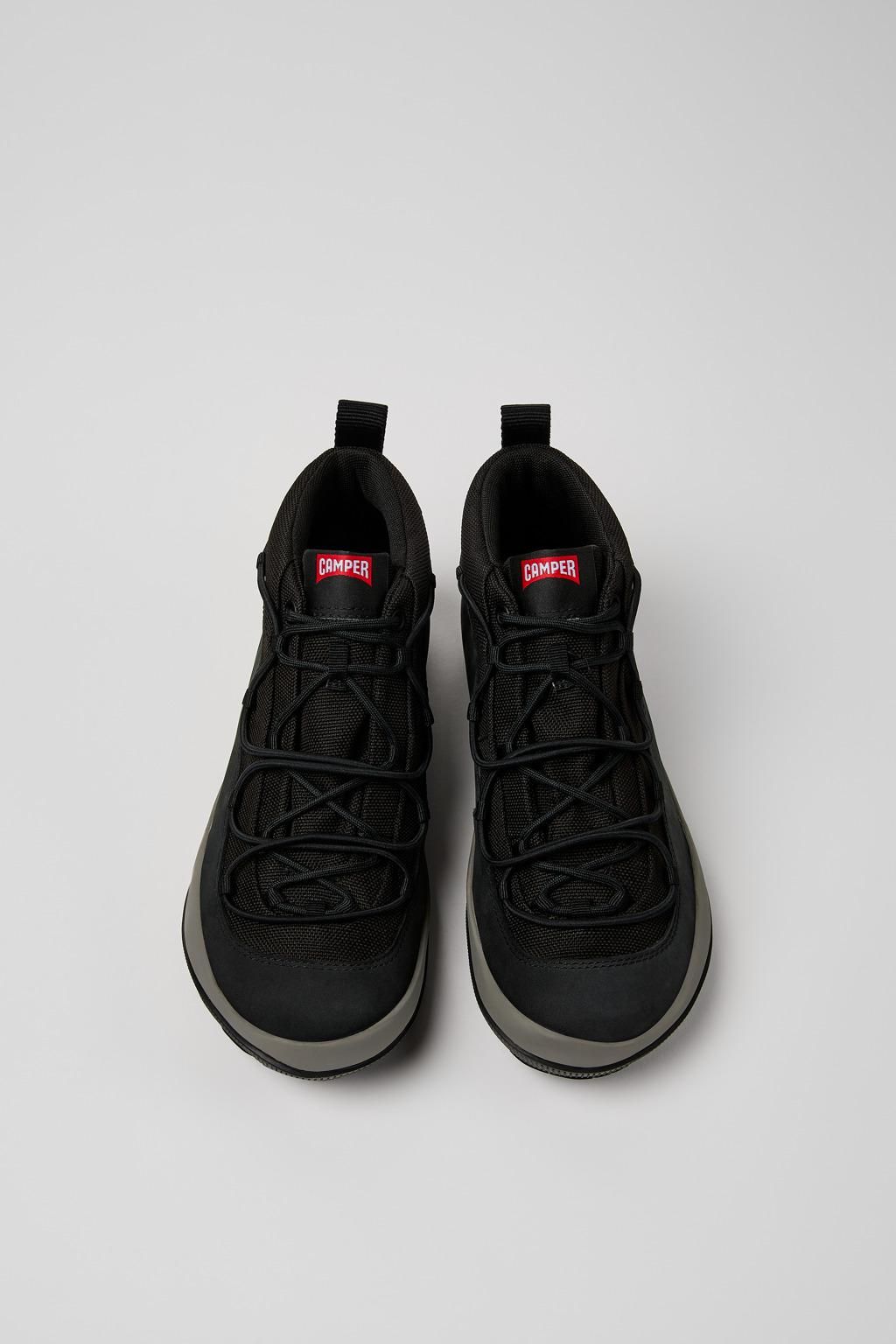 캠퍼 리사이클 누벅 고어텍스 앵클부츠 Pista GM K400822-001 BLACK - 상세 이미지 4