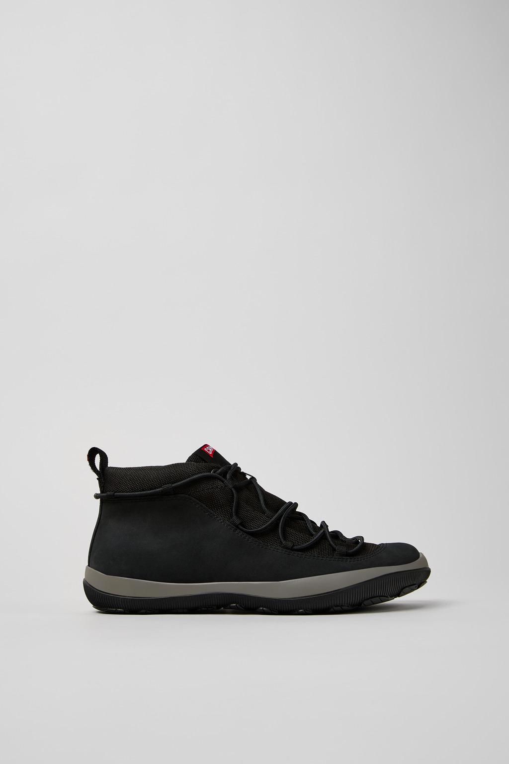 캠퍼 리사이클 누벅 고어텍스 앵클부츠 Pista GM K400822-001 BLACK - 상품 이미지