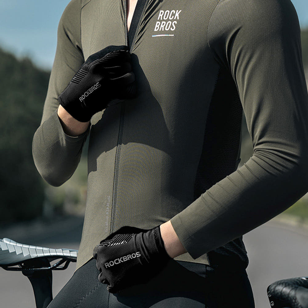 락브로스 자전거 라이딩 mtb 로드 초경량 스킨핏 긴장갑