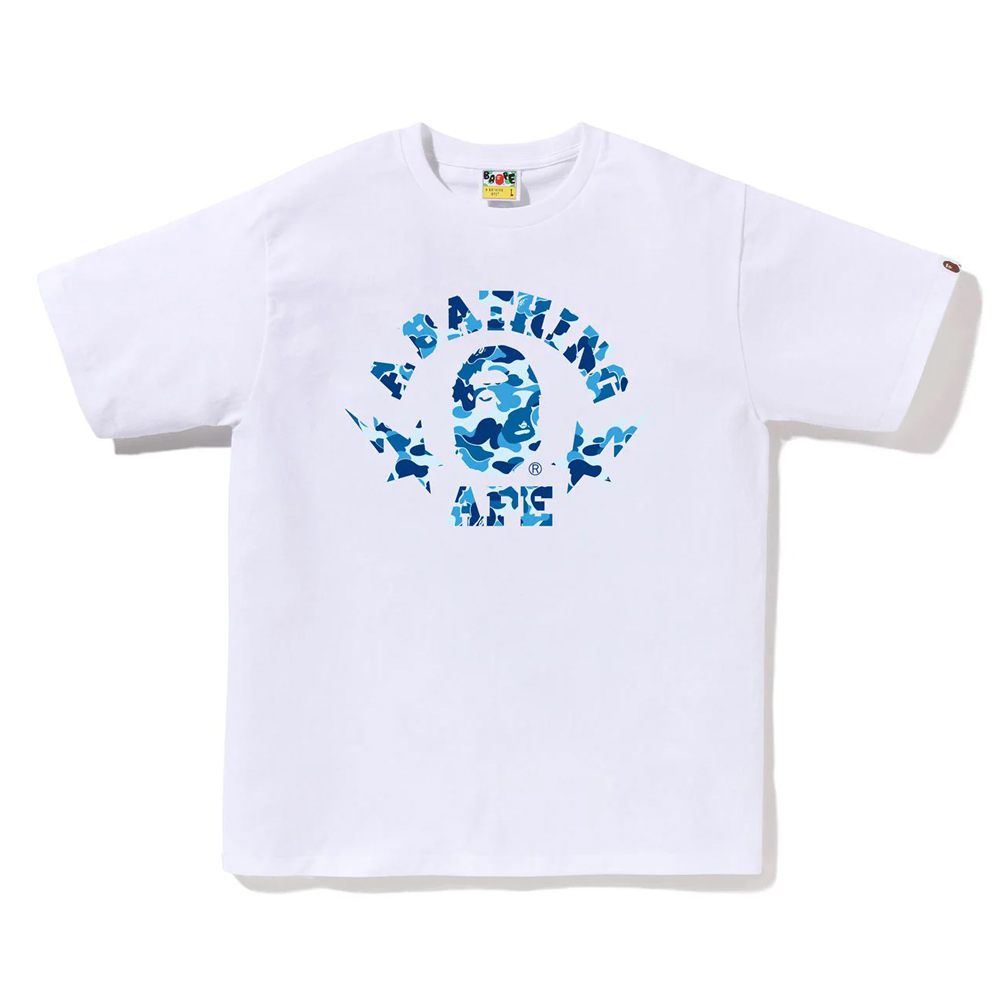 베이프 반팔티 ABC CAMO STA COLLEGE TEE 1L80-110-009 - 상세 이미지 4