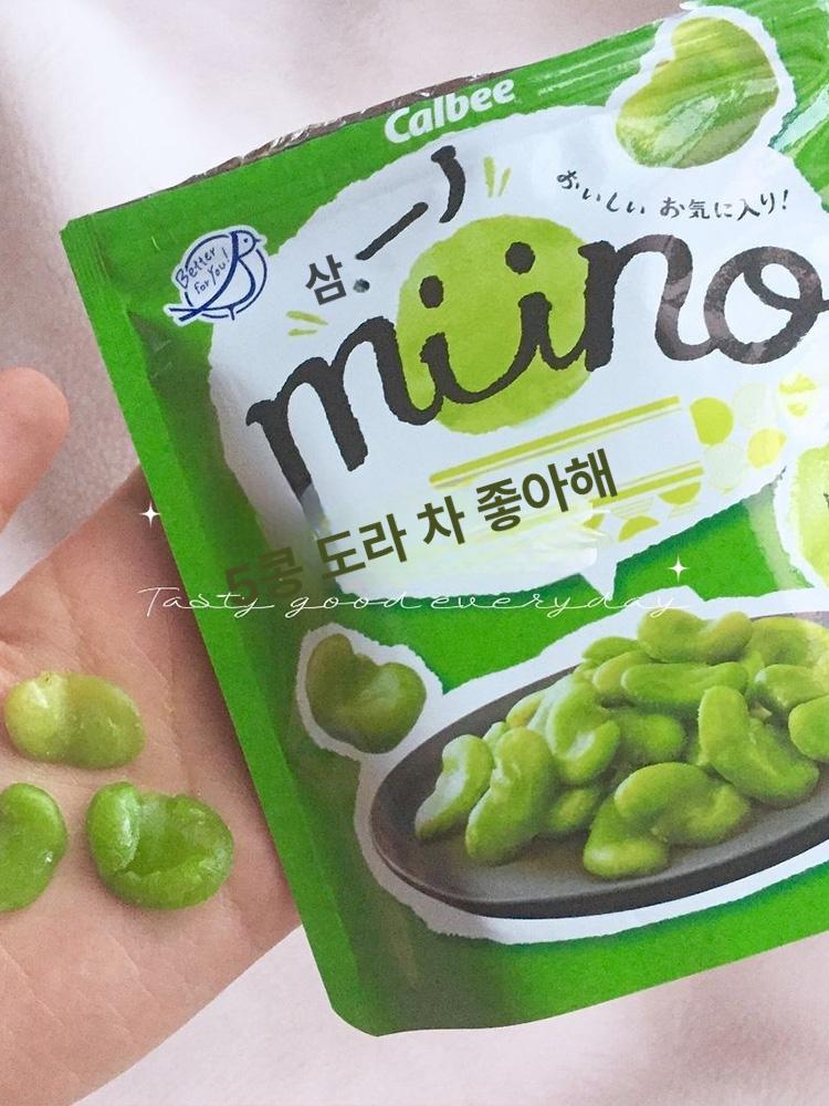 일본 과자 간식 콩과자 콩모양 건강 편의점 사무실 쌀 감자칩 일본과자 일본간식 대두 맛 27g - 상세 이미지 4