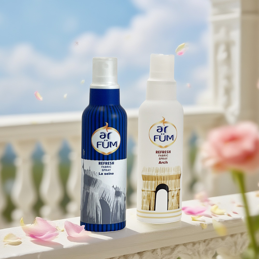 NEW(섬유향수 2개) 아로퓸 메모아르 드 프랑스 드레스 퍼퓸 150ml+150ml(아치+라 세느)