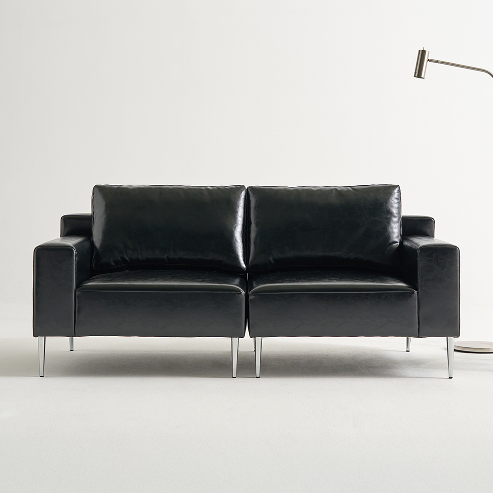 아르코 글로 2인용 모듈형 거실 쇼파 가죽 소파