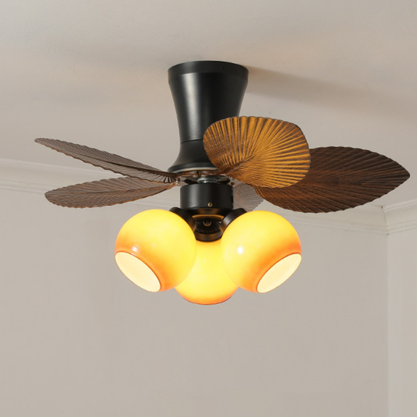 팜 글로우 안방 조명 거실 미니 실링팬 Palm Glow Ceiling Fan A - 상세 이미지 5
