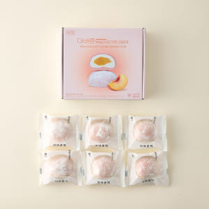 더바른 꾸덕 크림떡 2종 (복숭아요거트, 파베초코) 맛있게 먹은 솔직 후기 - 상품 이미지 3