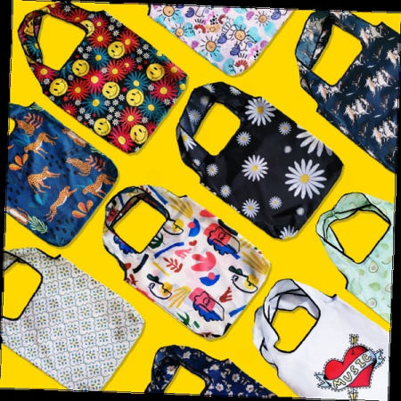 장바구니 쇼핑백 피크닉 마트 데일리 휴대 외출 시장 장보기 편리한