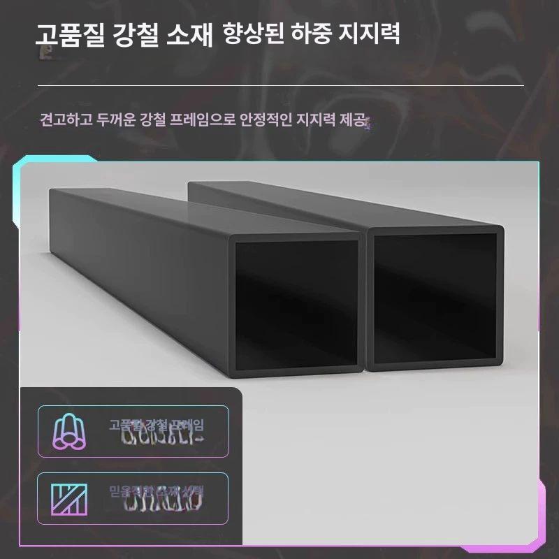 컴퓨터용책상 공부책상 사무용책상 학생용책상 심플책상 게임용책상 데스크 학생 게이밍세트 블랙 80x50cm - 상세 이미지 3
